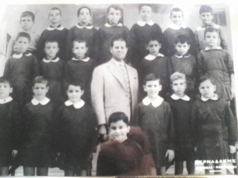 Η φωτογραφία του Ευάγγελου Βενιζέλου μαθητής