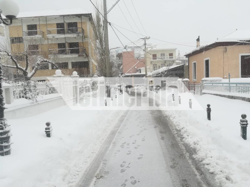 Χιόνι στα Βίλια