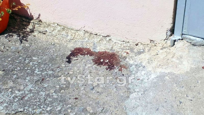 Το σημείο όπου χτυπήθηκε το κοριτσάκι