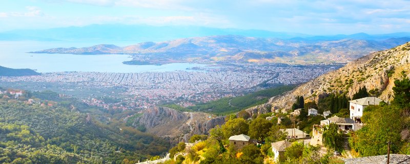 Η θέα του Βόλου από το Πήλιο