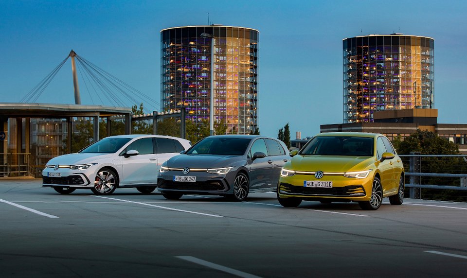 Η VW λανσάρει πέντε εξηλεκτρισμένες εκδόσεις του Golf