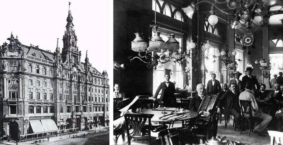 Άνοιξε για πρώτη φορά το 1894 και αποτελούσε σημείο συνάντησης των Ούγγρων συγγραφέων