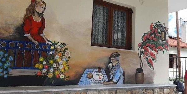 ζωγραφιές την Παλαιόχωρα Χαλκιδικής