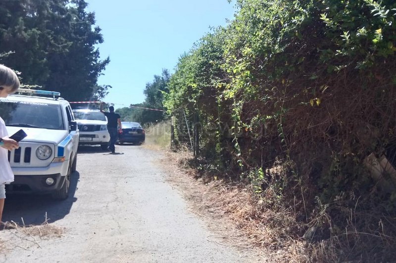 Το σημείο όπου εντοπίστηκε νεκρή η 60χρονη Σούζαν Ιτον