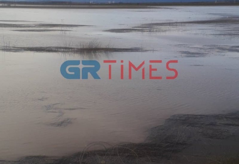 Ξάνθη κακοκαιρία Boύλιαξε ο κάμπος