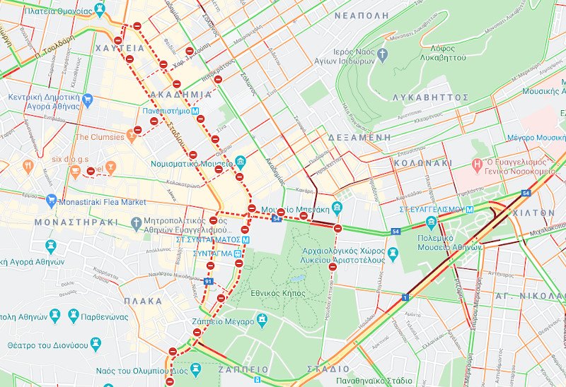 Δείτε live την κίνηση στους δρόμους μέσα από το Google maps