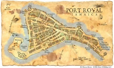 Χάρτης του Port Royal
