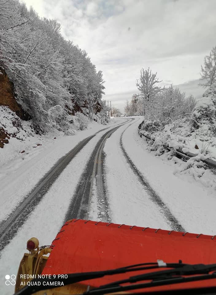χιόνια ορεινή Ξάνθη