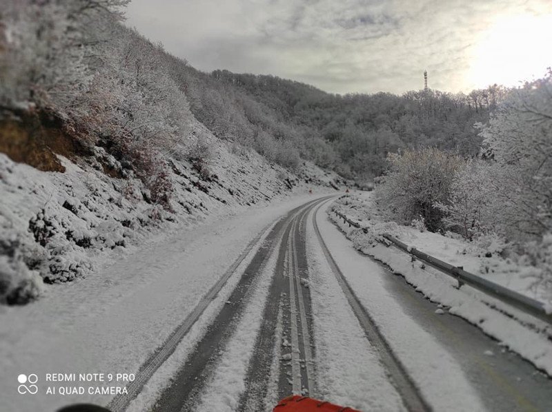 χιόνια ορεινή Ξάνθη