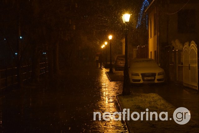 Χιόνια στη Φλώρινα
