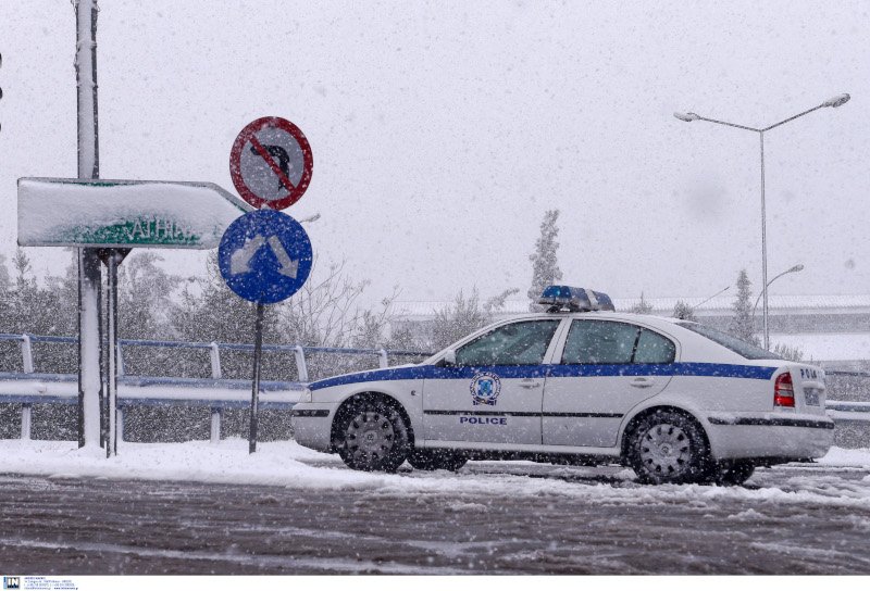 χιονόπτωση στα βόρεια προάστια