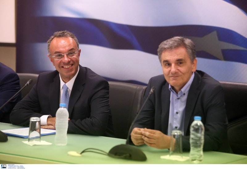 Χρήστος Σταϊκούρας και Ευκλείδης Τσακαλώτος