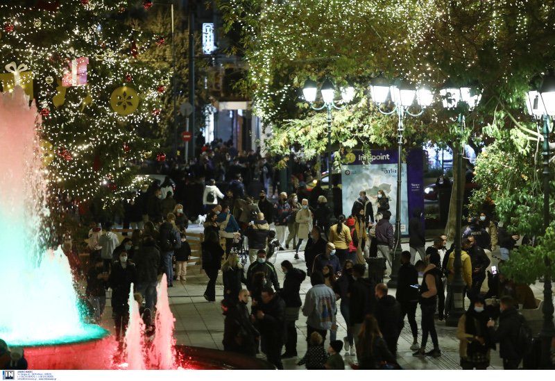 Συνωστισμός στην πλατεία Συντάγματος