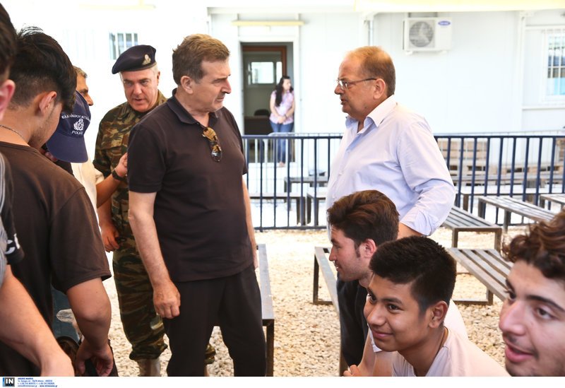 Οι υπεύθυνοι μίλησαν στον κ. Χρυσοχοΐδη για την κατάσταση στη Μόρια