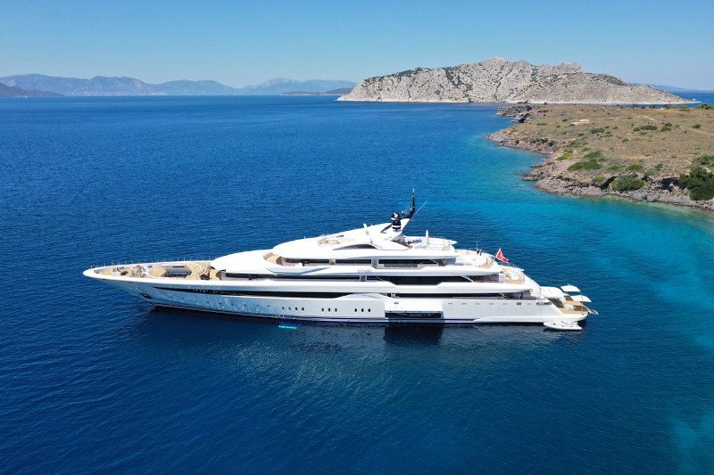 o'pari yacht πανοραμική άποψη