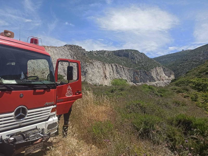Υμηττός αγνοούμενος πυροσβεστική