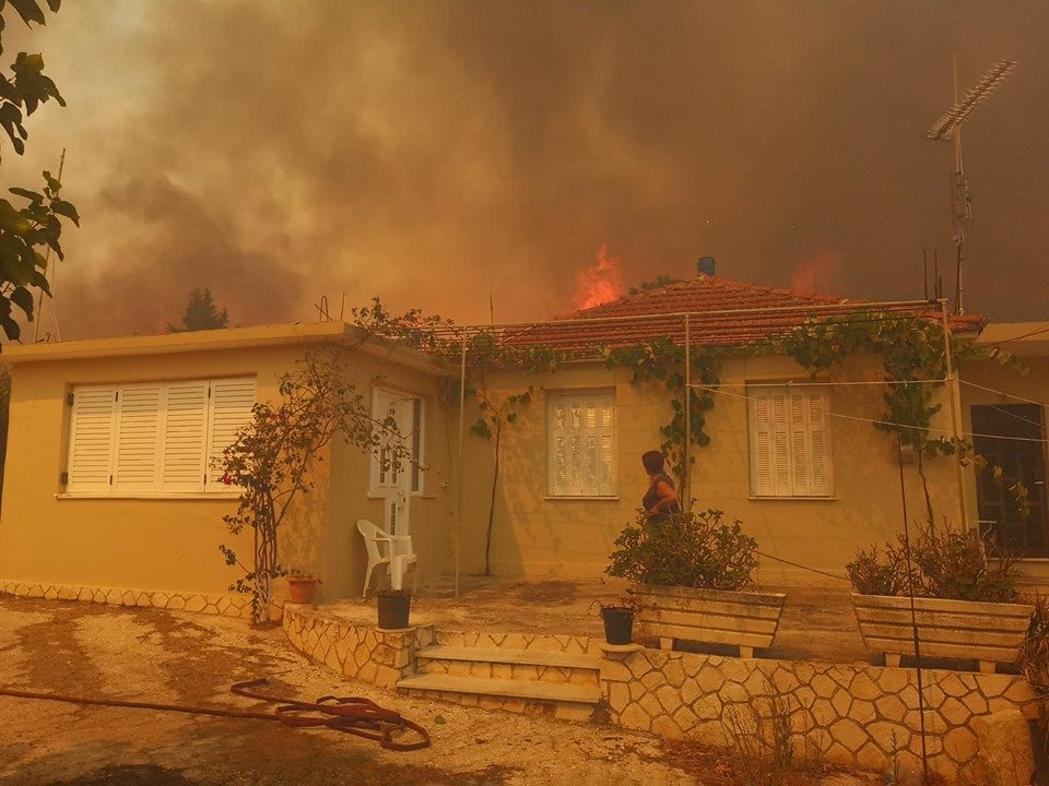 Πυρκαγιά στη Ζάκυνθο