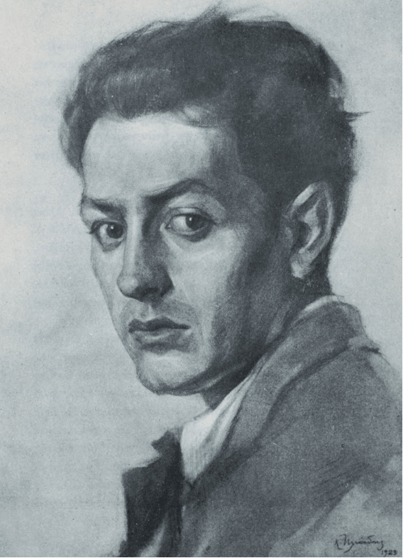 Ο Γιώργος Ζογγολόπουλος όπως τον ζωγράφισε το 1923  φίλος του ζωγράφος Κώστας Ηλιάδης/ Iδρυμα Γεωργίου Ζογγολόπουλου