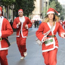 Santa Run στην Αθήνα