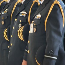 Αξιωματικοί της αεροπορίας σε παράταξη