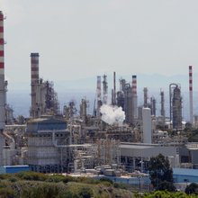Οι εγκαταστάσεις της ΜΟΤΟΡ ΟΙΛ στην Κόρινθο