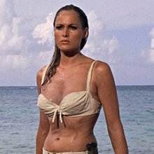 Η Ούρσουλα Άντρες στην ταινία Dr No του 1962 