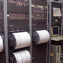 σεισμογράφος για καταμέτρηση σεισμού