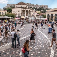 Κόσμος στην Αθήνα