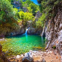 Οι καταρράκτες στη Σαμοθράκη