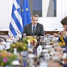 Συνεδρίαση του υπουργικού συμβουλίου υπό τον Κυριάκο Μητσοτάκη 
