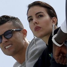 O Κριστιάνο Ρονάλντο με τη σύζυγό του Χεορχίνα