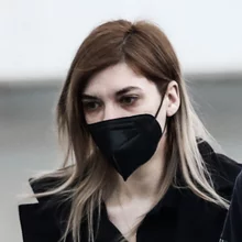 Η άφιξη της Ρούλας Πισπιρίγκου στο δικαστήριο
