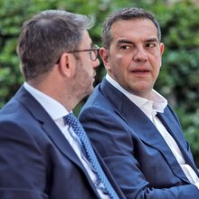 Νίκος Ανδρουλάκης και Αλέξης Τσίπρας 