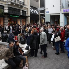 πεζουλια στην Καπνικαρεα 