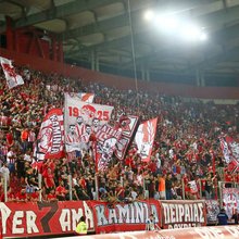 Φίλαθλοι του Ολυμπιακού