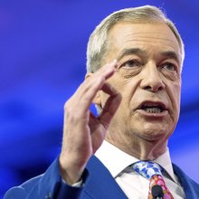Ο επικεφαλής του ακροδεξιού κόμματος Reform UK, Νάιτζελ Φάρατζ 