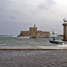 Κακοκαιρία στη Ρόδο