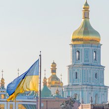 Εικόνα από το κέντρο του Κιέβου