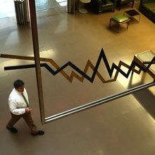 Ανδρας στο χρηματιστήριο Αθηνών