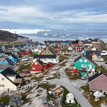 Κωμόπολη στη Γροιλανδία
