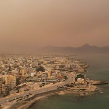 Αφρικανική σκόνη «έπνιξε» την Κρήτη 