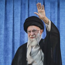 Ο Ανώτατος Ηγέτης του Ιράν, αγιατολάχ Αλί Χαμενεΐ 