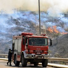 Φωτιά στη Χίο
