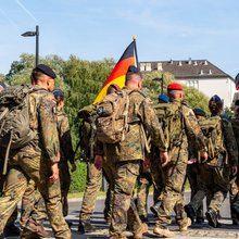 Γερμανοί στρατιώτες στο Βερολίνο