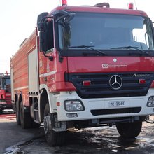A fire truck
