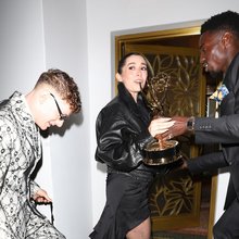 Η Κριστίν Μηλιώτη στο after party των Emmy