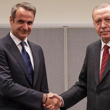 Κυριάκος Μητσοτάκης και Ρετζέπ Ταγίπ Ερντογάν / Φωτογραφία αρχείου: Γραφείο Τύπου Πρωθυπουργού