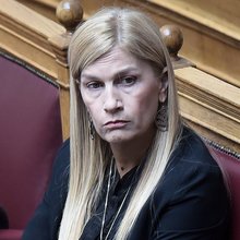 Η υφυπουργός Μετανάστευσης και Ασύλου, Σέβη Βολουδάκη