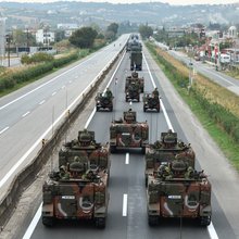 Δοκιμαστική παρέλαση της 28ης Οκτωβρίου στη Θεσσαλονίκη