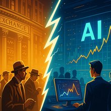 H τρέχουσα φρενίτιδα γύρω από το AI θυμίζει επικίνδυνα την ηλεκτρική «φούσκα» που οδήγησε στο κραχ του 1929 και στην πιο σκοτεινή δεκαετία του 20ού αιώνα / ΑΙ